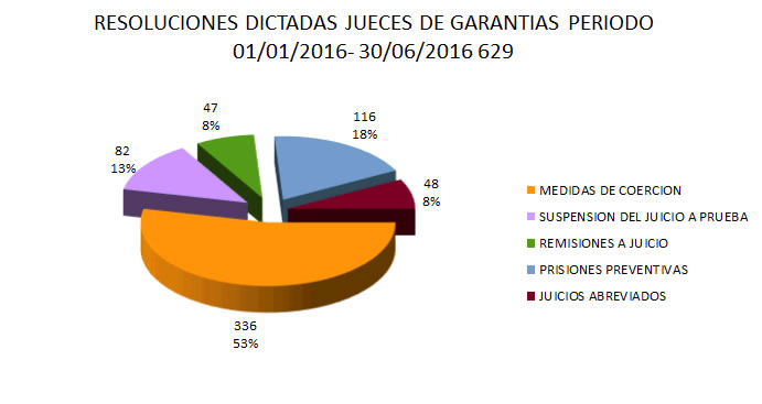 resoluciones dictadas por jueces de garantias