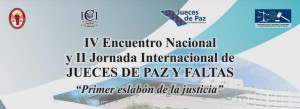 Imagen - Encuentro Juces de Paz y Faltas - San Luis - 11 y 12 de octubre de 2018