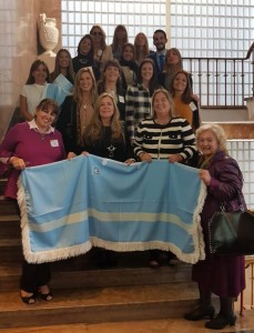 La Dra. Susana Medina junto a demás integrantes de la delegación argentina