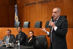 Eduardo Degano, Rodrigo Juárez, Mercedes Tabuenca y Juan Manuel Oliva