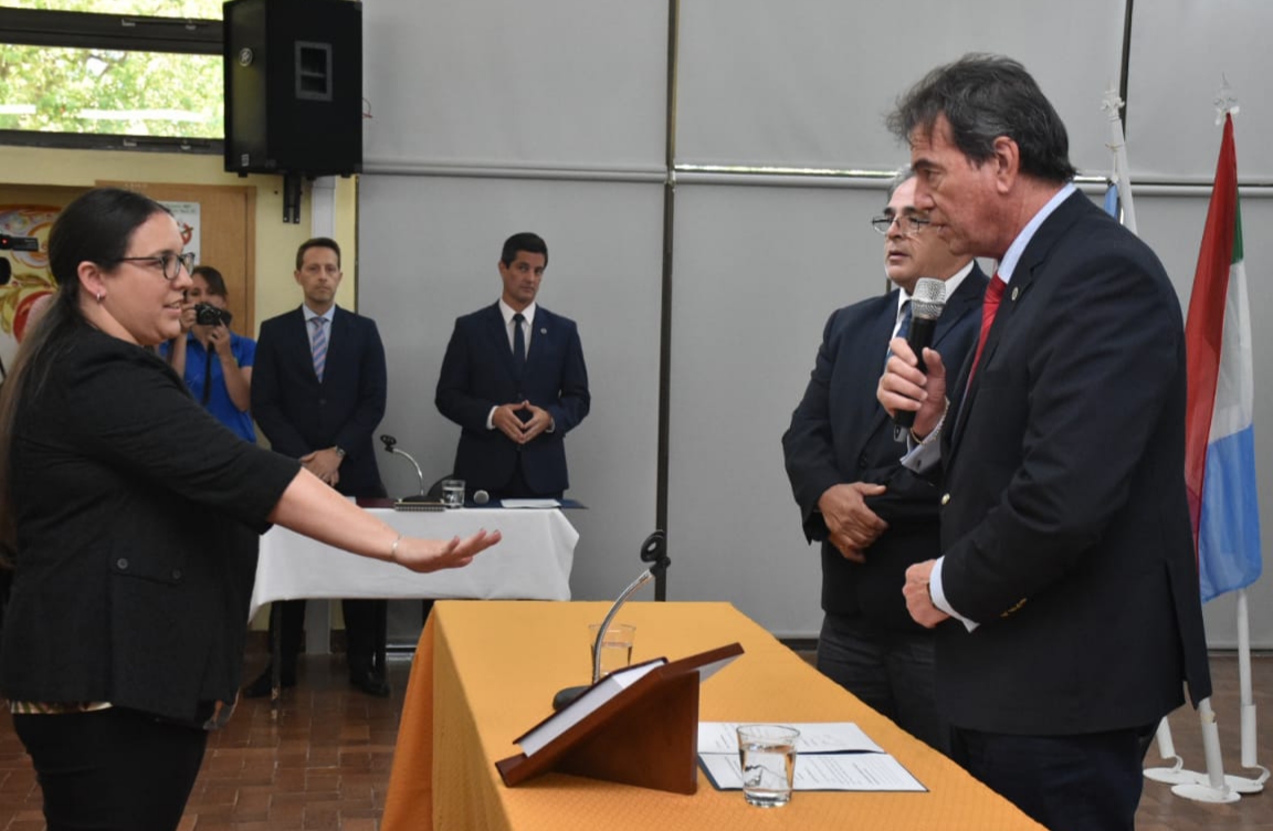 Juró la jueza de Paz de Cerrito Juró la jueza de Paz de Cerrito