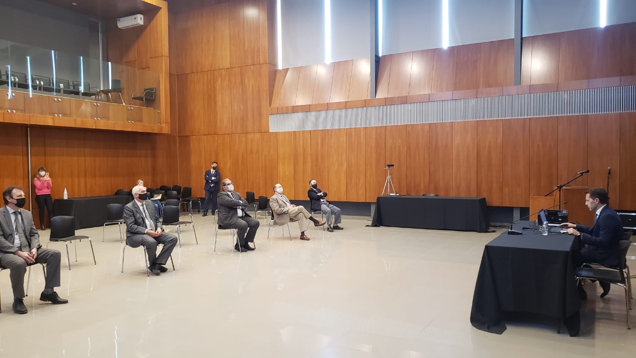 Se realizó hoy el sorteo público de conjueces Se realizó hoy el sorteo público de conjueces