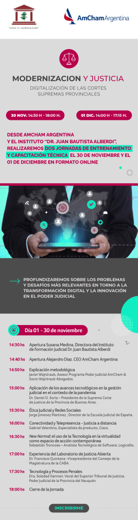 Jornadas: Modernización y Justicia. Digitalización de Cortes Supremas Provinciales Jornadas: Modernización y Justicia. Digitalización de Cortes Supremas Provinciales